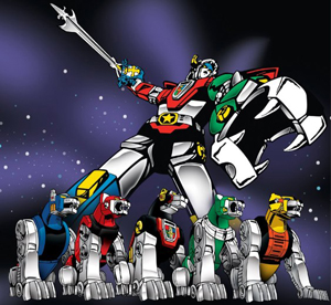 Illustration for article titled Cat-Hands Robot Voltron Saves The Day